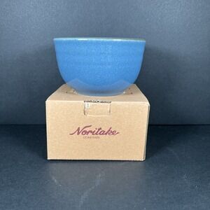 Noritake Sanibel Blue Open Sugar Bowl New NIB